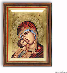 I-gallery Εικόνα Παναγία Βρεφοκρατούσα Ξύλινη 3...