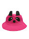 Gift-Me Kids' Hat Bucket Fabric Fuchsia