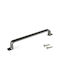 Emuca Handle Furniture made of Metallic in Black Color 196mm (Center Distance 160mm) 9356252 1pcs