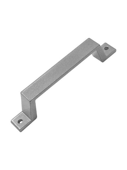 Handle Front Door 140mm Silver