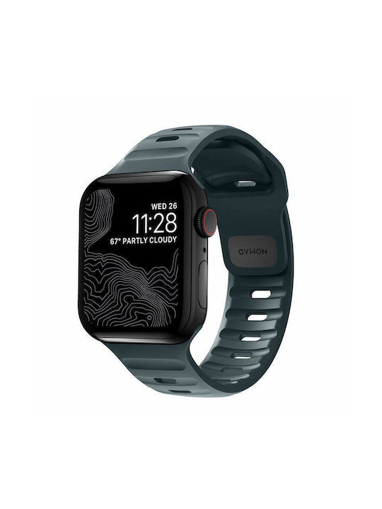 Nomad Sport Strap V2 LSR Strap Silicone with Pin Blue
