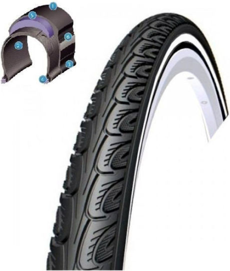 Mitas City, Trekking and Mountain Wired Bicycle Tyre 28"