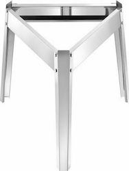 Stabplast 015152 Stainless Steel Container Stand 150lt Ø470mm