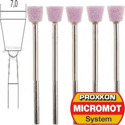 Proxxon 2877850 Πέτρες Λείανσης με Αξονάκι 7mm 5τμχ