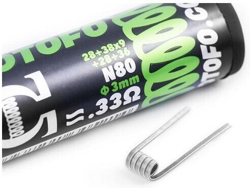 Wotofo Clapton Draht für D.I.Y. E-Zigaretten 10Stück