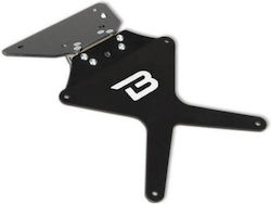 Barracuda Foldable Motorcycle License Plate Holder