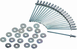 Lux Tools Πριτσίνια Αλουμινίου M3x6.5mm 20τμχ