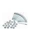 Lux Tools Nituri Aluminiu M3x10mm 20buc