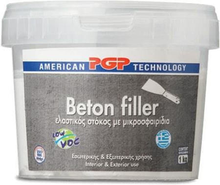 PGP Beton Filler Chit pe bază de beton Flexibil Gri 1kg