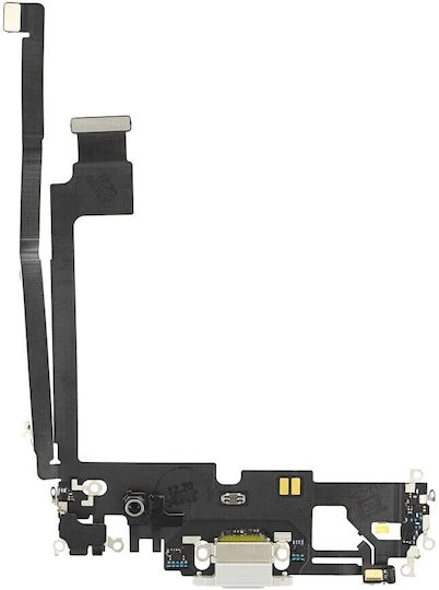 Kabel mit Anschluss zum Aufladen in Silber Farbe für Xiaomi 12 ProiPhone 12 Pro Max