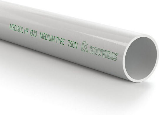 Kouvidis Electrical Conduit with Diameter 20mm made of Plastic 30m 1005020