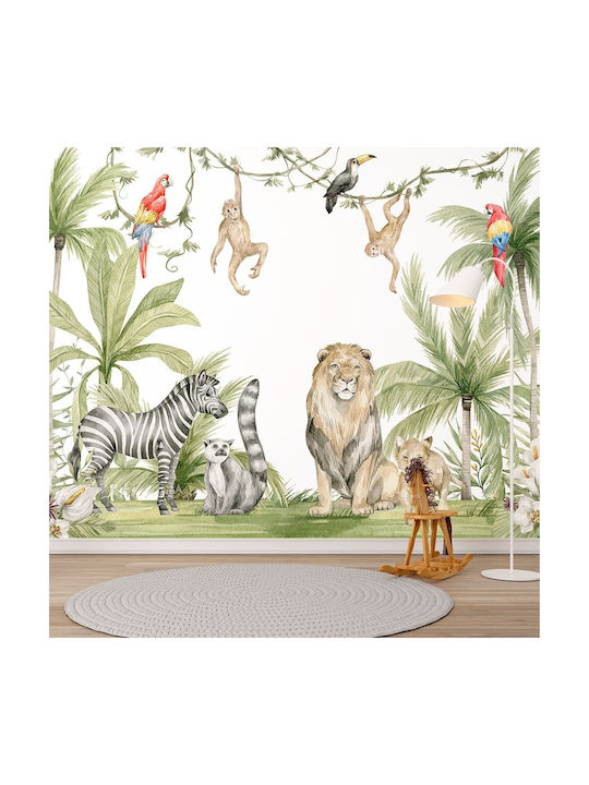 Caravelshop Embossed Kids Paper Wallpaper L250xH270cm