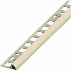 Alfer Aluminium Profile PVC for Tiles 250x1.95x1cm