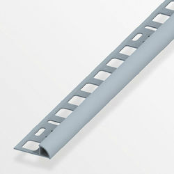 Alfer Aluminium Profile PVC for Tiles 100x1.95x0.6cm