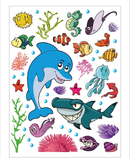 A&G Paper Kids Wall Sticker 65x85cm