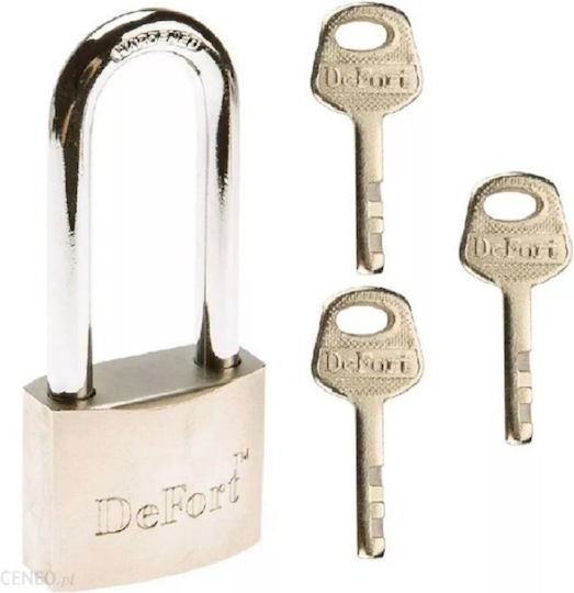 Topex Padlock Lengthened with Key 60mm 1pcs