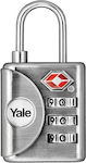 Yale Padlock Brass Combination 1pcs