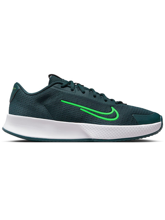 Nike Court Vapor Lite 2 Ανδρικά Παπούτσια Τένις για Χωμάτινα Γήπεδα Πράσινα
