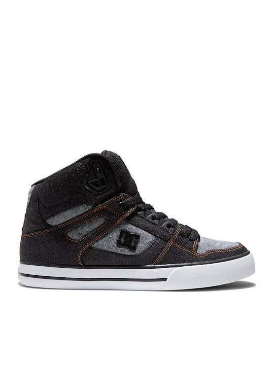 DC Pure High Top Pentru Bărbați Tip Botine Negre