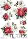 ITD Collection ITD 21x29cm Hârtie de orez Decou...