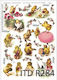 ITD Collection Hârtie de orez Decoupage