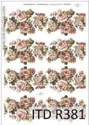 ITD Collection Ριζόχαρτο Decoupage
