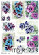 ITD Collection ITD 21x29cm Hârtie de orez Decou...