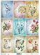 ITD Collection ITD 21x29cm Flowers Ριζόχαρτο De...
