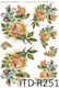 ITD Collection Hârtie de orez Decoupage