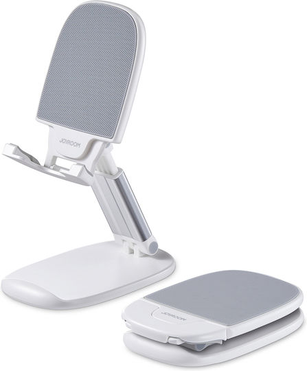 Joyroom foldable stand Бюрото за мобилен телефон в Бял цвят