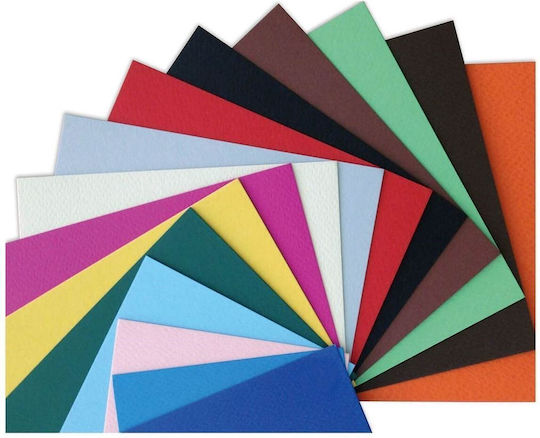 Salko Paper Canson-Karton Kein Muster Orange 50x70cm