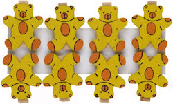 I-Mondi Wooden Clothespins 8 Pieces I-Mondi Wooden Clothespins 8 Pieces