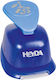 Heyda Locher mit Blumenmuster Blau