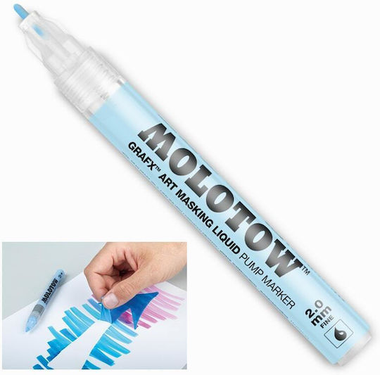 Molotow Маркер Сребрист за Стъкло
