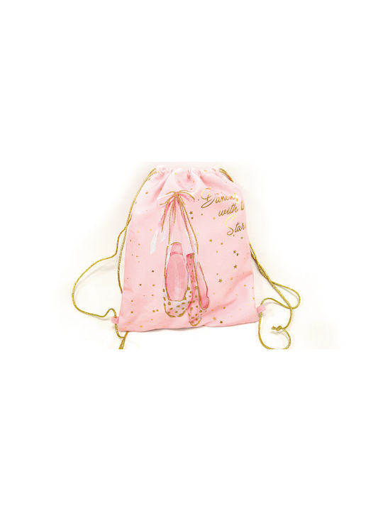 Παιδική Τσάντα Πλάτης Ροζ 25x25x30εκ.