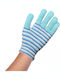 Light Blue Knitted Gloves