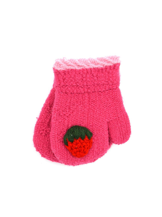 Extan Bebe Kids Gloves MIttens Fuchsia 1pcs