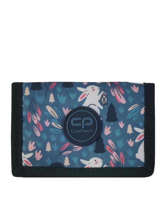 Coolpack Kids Wallet with Velcro Navy Blue