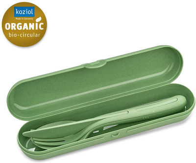 Koziol Cutlery for Camping 4pcs