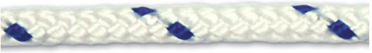 Vormann Σχοινί Διαμέτρου 6mm με Μήκος 1m Λευκό