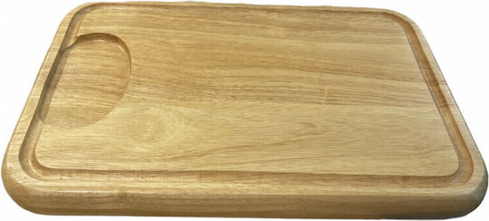 Lampiris Interiors Сервираща платка Дърво 41x28x3бр 1бр