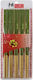 Chopsticks Wooden Green 10pcs