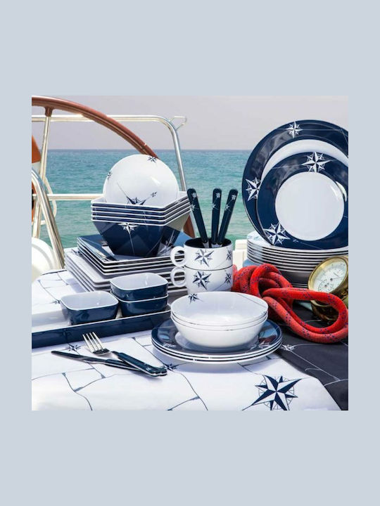 Marine Business Blue Porcelain Dinnerware Set 24pcs