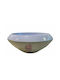 Lampiris Interiors Ceramic Salad Bowl Beige 35x16cm