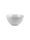 Butlers Henley Serving Bowl Cereal Round Ceramic Gray with Diameter 17cm