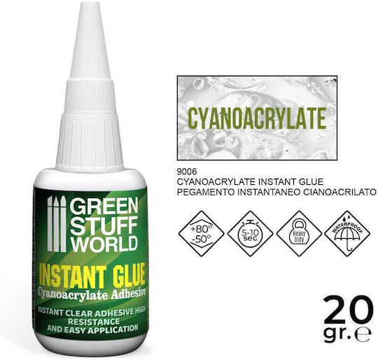 Green Stuff World Adhesive Κόλλα Μοντελισμού 20gr 1τμχ