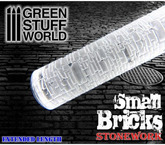 Green Stuff World Small Bricks Ανάγλυφος Πλάστης Μοντελισμού 1τμχ
