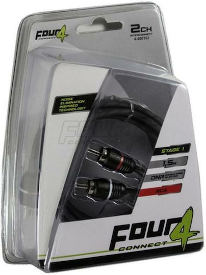 Four Connect Car Audio Stereo Cable Sprecher für Autos Stage1
