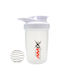 Amix Shaker Πρωτεΐνης 300ml Πλαστικό Λευκό