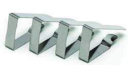 Svim Stainless Steel Tablecloth Clips Set 4 Pieces